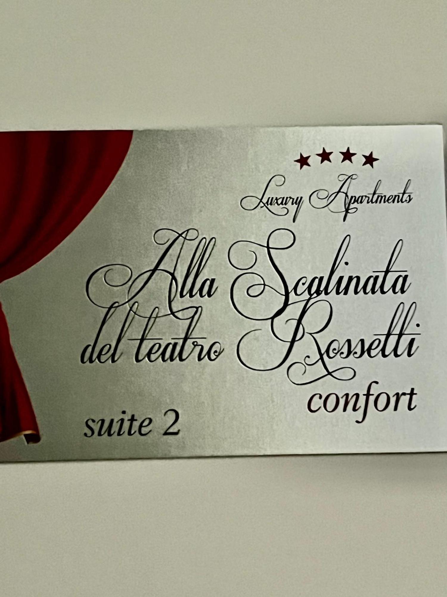 Alla Scalinata Del Teatro Rossetti Confort Suites Parcheggio Trieste Ngoại thất bức ảnh